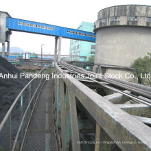 Transportador de banda de tubería de mina de carbón de alta eficiencia